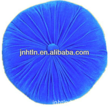 Velvet round cushion has good elasticity